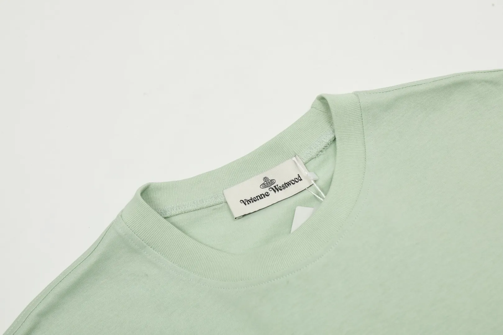 vivienne west wood Vivienne Powerpuff Girls co-branded printed short-sleeves are simply not good-looking! Same style for men and women, the rise of the retro second dimension Color: Huahua (pink) Bubble (blue) Maomao (green) Size: XS-L